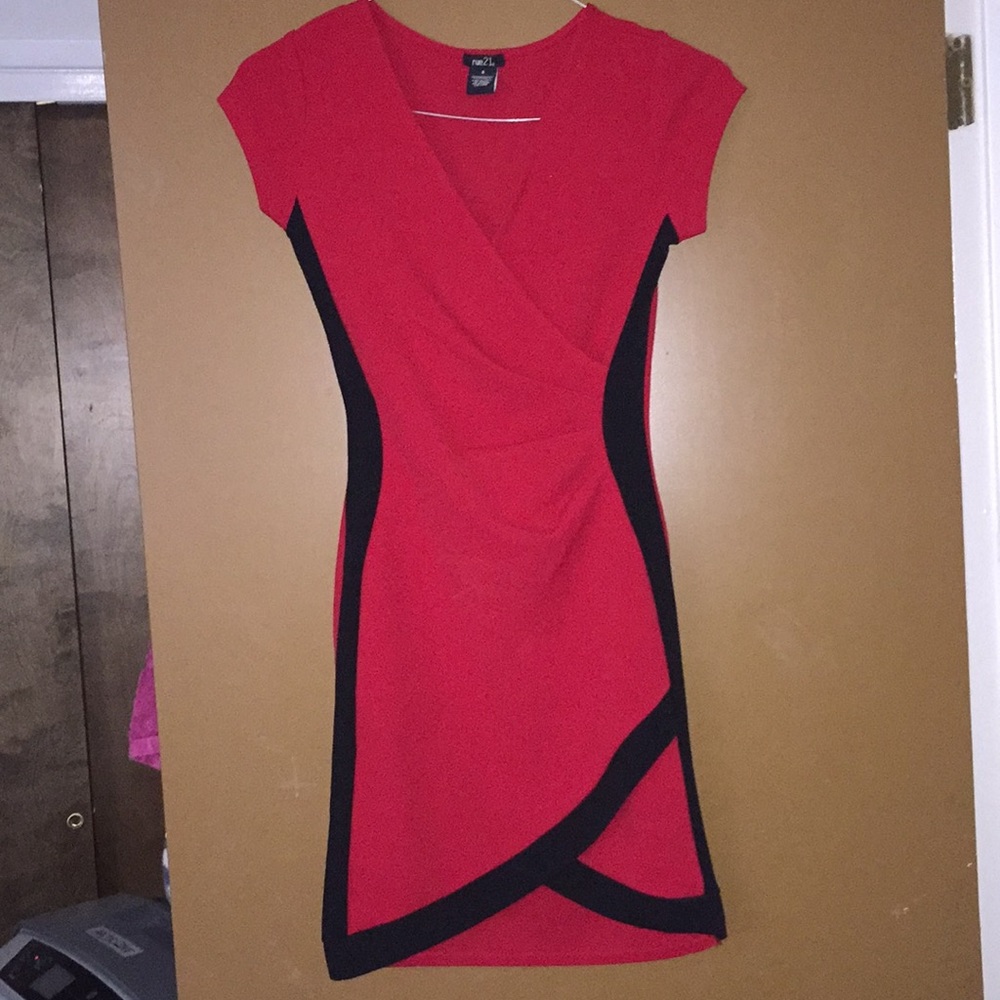 Red dress
